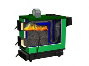 Купить Твердотопливный котел SAS MI 36