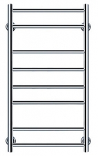 Купить Полотенцесушитель Ростела Виктория 500x1000 9 перекладин